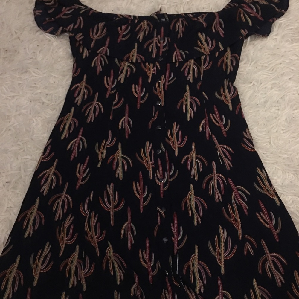 Blue Gypsies and moondust cactus dress